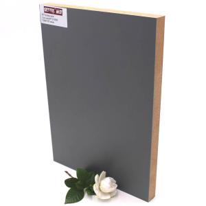 730kgs/cbm 1220×3050MM UV E0 Matte PET Laminated MDF Panels