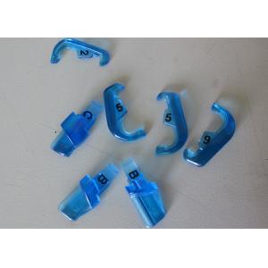 Precision Plastic Injection Moulding For Gloss Finish Translucent Blue Medical