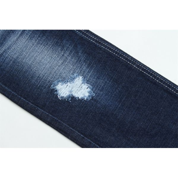 Rope Dyed Color 100% Cotton Denim Fabric For Classic Men Jeans