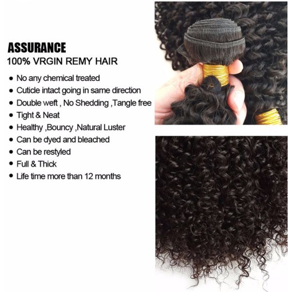 Bouncy Bulk Human Hair Extensions Without Any Chemical Treated For Women