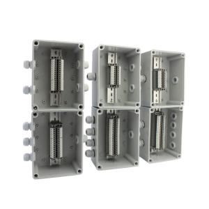 Cable Distribution Junction Box 200*150*100mm Waterproof with Din Rail Terminal