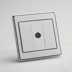 Wall Panel PC Modular Socket one way TV Signal Jack