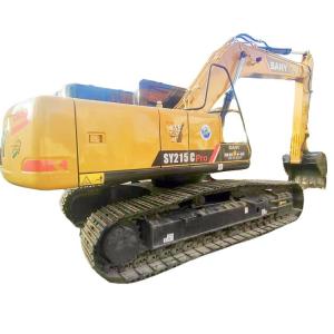 Shanghai 21 Ton Crawler Excavator with Original Hydraulic Cylinder and Good