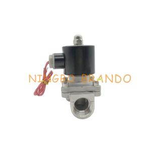 Thread Connector Normal Closed 2S200-20 Series Stainless Steel Valve Water