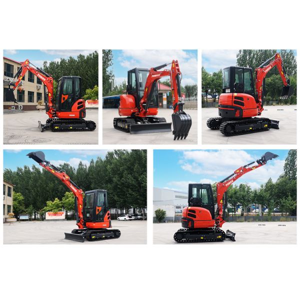 Toros 3.5 Tonne Mini Digger Minibagger Compact Digging Equipment