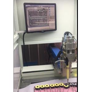 Vertical Installation 3 Axis Vision CCD Glue Dispensing Machine With 25L Ab