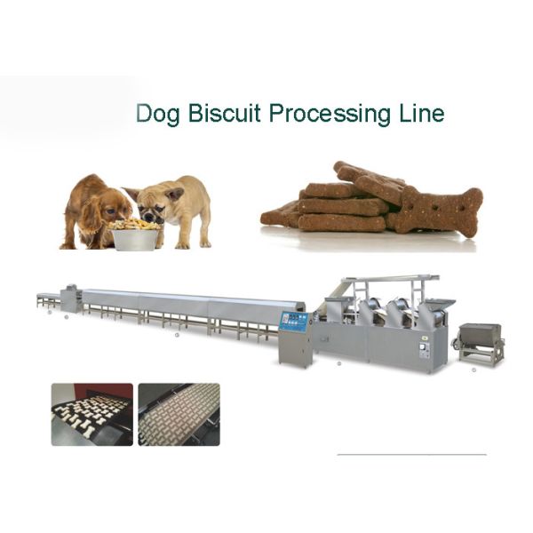 Crispy Dog Beloved Or Cat Beloved Biscuit Processing Line / Biscuit Making Machine