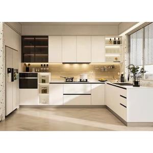 18mm  Kitchen Cabinets white Modern Farmhouse  Island With Cupboards