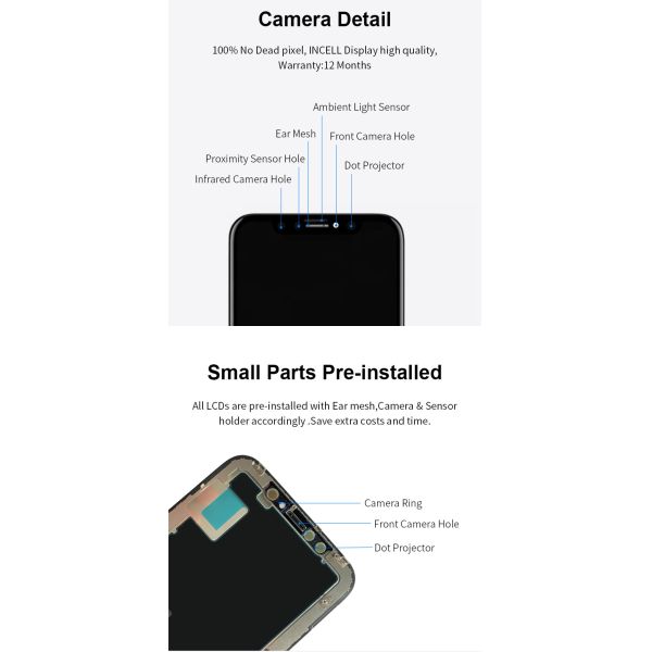 TFT Mobile LCD Touch Screen