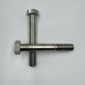 DIN Standard GR5 Titanium Hex Head Bolt 1/2"-20 x 4.5 " Stud Bolts with Natural