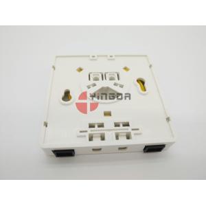 2 Port Fiber Optic Termination Box With SC/APC Pigtails & Adapters Anti Fire