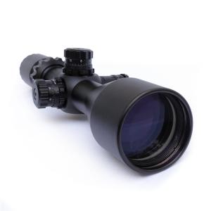 Mil Dot Illuminated Long Range Rifle Scopes 2.5-15x50mm Matte Black Riflescope