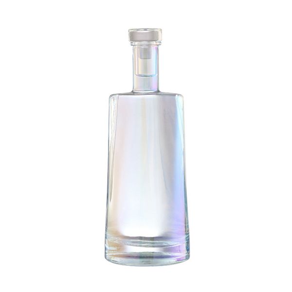 Quality Colorful Glass Liquor Bottle with Customizable Sealing and Aluminum Plastic PP Collar wholesale