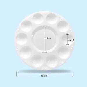 Customized Art Painting Tools Plastic Paint Holder Palette For Kids To Painting