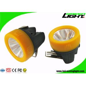 Cheap Lithium Ion Battery Rechargeable LED Headlamp Anti Explosive Portable 10000lux IP68 for sale