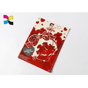 Cartoon Brochure Printing Services Glossy Lamination With Saddle Stitching