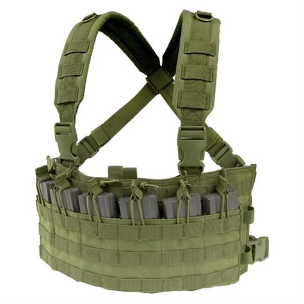 Quality Camouflage Airsoft Cross Tactical Chest Rigs And Vests Customized wholesale