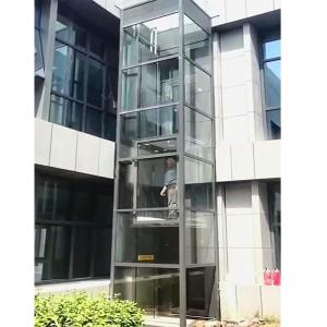 China Compact Pitless Home Elevator | 12M Hydraulic Lift on sale