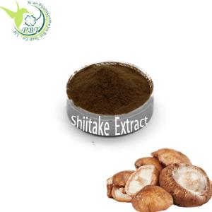 Cheap Organic Alcohol Free Shitake Mushroom Extract 10% 20% 30% Polysaccharides Herb Extract for sale