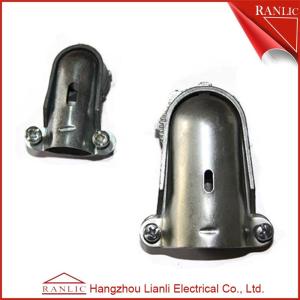 Steel Flexible Conduit Fittings Squeeze 90 Degree BX Connector , UL File No.