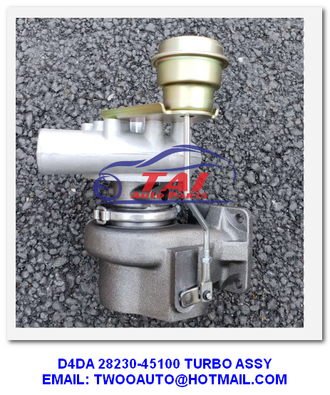Diesel Japanese Engine Parts , 4D34TI Engine Mitsubishi TD05H Turbo For Hyundai Truck Mighty II