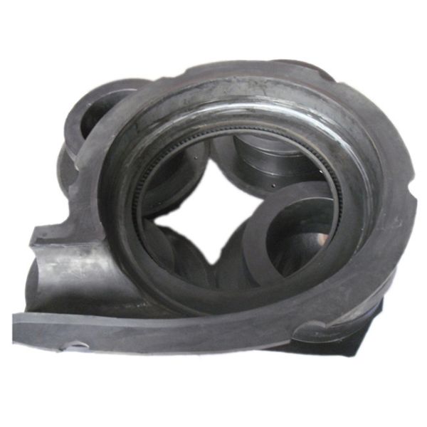 Rubber Lined Anti Acid Sump Pump Parts , Frame Plate Liner Single Stage