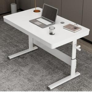 Nordic Luxury Coffee Table Height Adjustable Wooden Standing Desk for Home