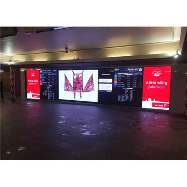 1100nits SMD2121 P3 LED Advertising Screen Fixed Installation High Brightness