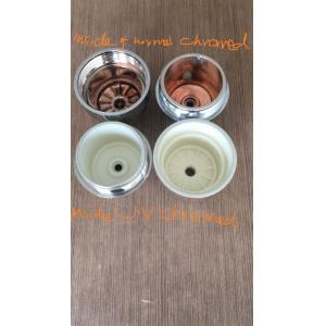 Bathroom Water Tap Filter Plastic Chromed KDF 55 Reduces Chlorine Shower Filters