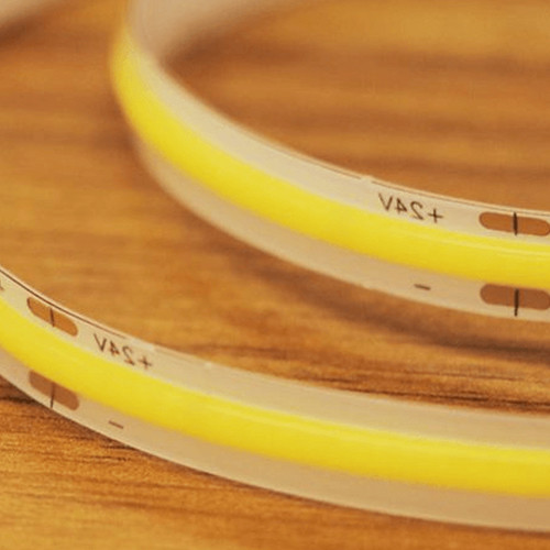 Quality 10mm COB LED Tape Light RA90 6500K DC24V 3step MacAdam IP65 wholesale