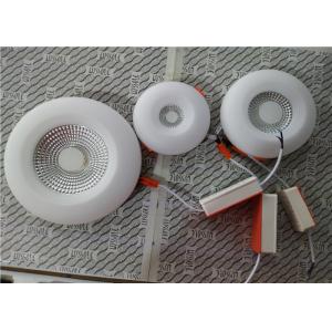 China 12+12W Two Color COB Round Free Cut Edgeless LED Panel Light Lobby Lighting Downlight on sale