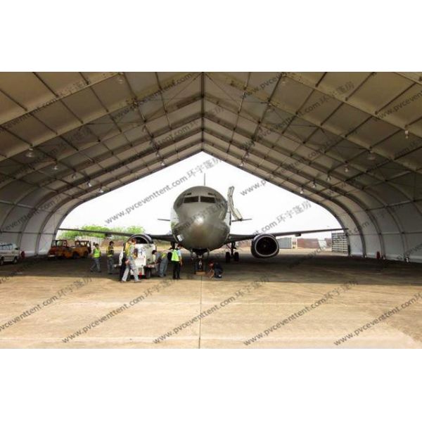 Quality Water Proof Aluminum Frame Aircraft Hangar Tent For Large Aircraft Parking And Maintance wholesale