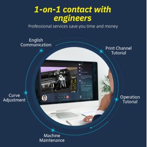 Ingani Factory Inkjet 30cm DTF A3 Printer I3200/Xp600/I1600 DTF Pet Film Printer