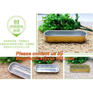 China Disposable aluminum foil container /plate/pan/take away food packaing on sale