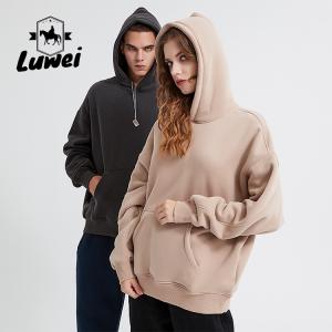 Cheapest Oversize Heavy Men Plain Sweatshirts High Quality Street Solid Color