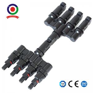 China M/4F And F/4M Solar Energy Panel T Branch Connectors Cable Coupler Combiner on sale