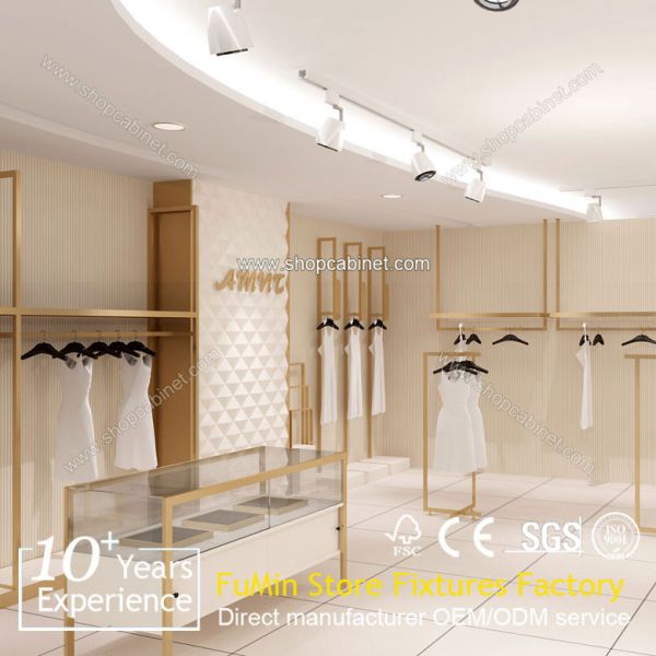 Quality Beautiful design garment shops display stands wholesale