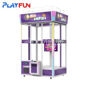 shopping mall big crane claw machine stuffed plush toy catcher grab arcade coin