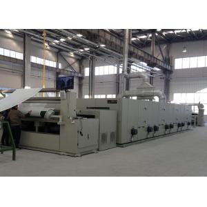 Tension Free Textile Stenter Finishing Machine Gas Heated / Full Inverter
