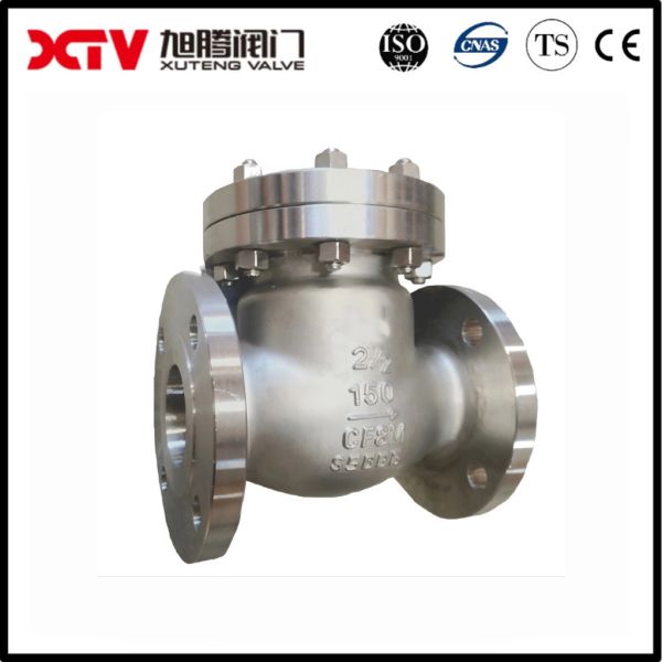 GB/T 12221 DN 15-DN750 Swing Check Valve Direct Sell Wcb/CF8/CF8m 150/300/600