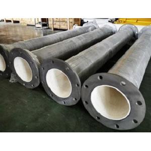 Cheap Customizable Wear Resistant Pipe Lining With Alumina Ceramics for sale