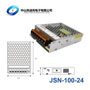 Dimmable Switching 4.15A LED Strips Power Supply 24V Waterproof