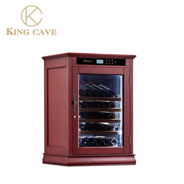 Quality Adjustable Shelves Custom Wine Cooler With Glass Door And Touchscreen Control Panel wholesale