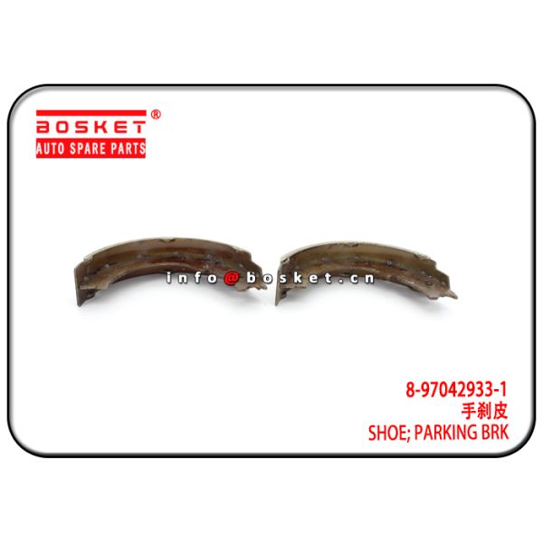 4JB1 NKR55 Isuzu Brake Parts 8-97042933-1 8970429331 Parking Brake Shoe