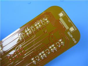 Double Sided Flexible Printed Circuit (FPC) Built on 2oz Polyimide With Gold Plated for Analog Controller