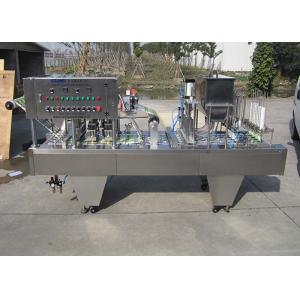 stainless steel material container packing machine/ filling and sealing machine