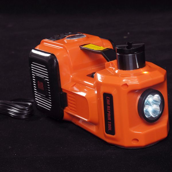 hot sale portable emergency tool electric jack with impact wrench and air compressor