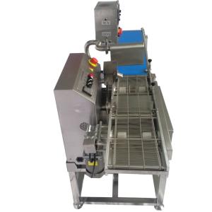 Cheap Automatic 60kg Chocolate Bar Coating Enrobing Machine for sale