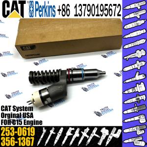 Caterpillar Diesel Common Fuel Injectors 10R-7232 253-0619 for Cat C15 excavator
