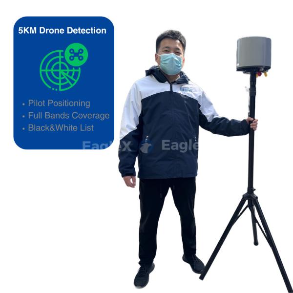LZ998 Fixed Drone Detector Passive Detection Full Frequency 30MHz-6GHz Precise
